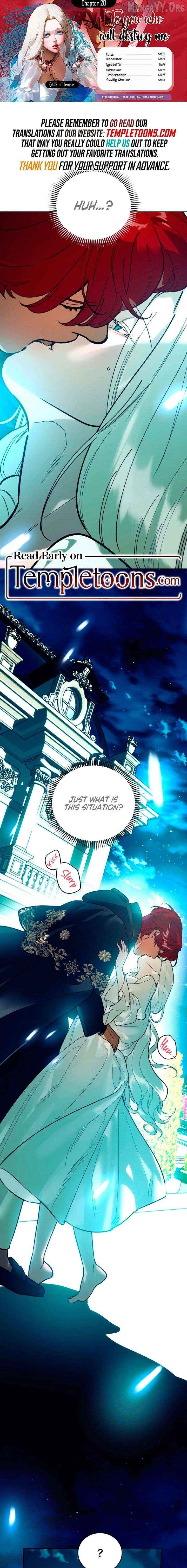 To You, Who Will Bring My Ruin Chapter 20 - page 1