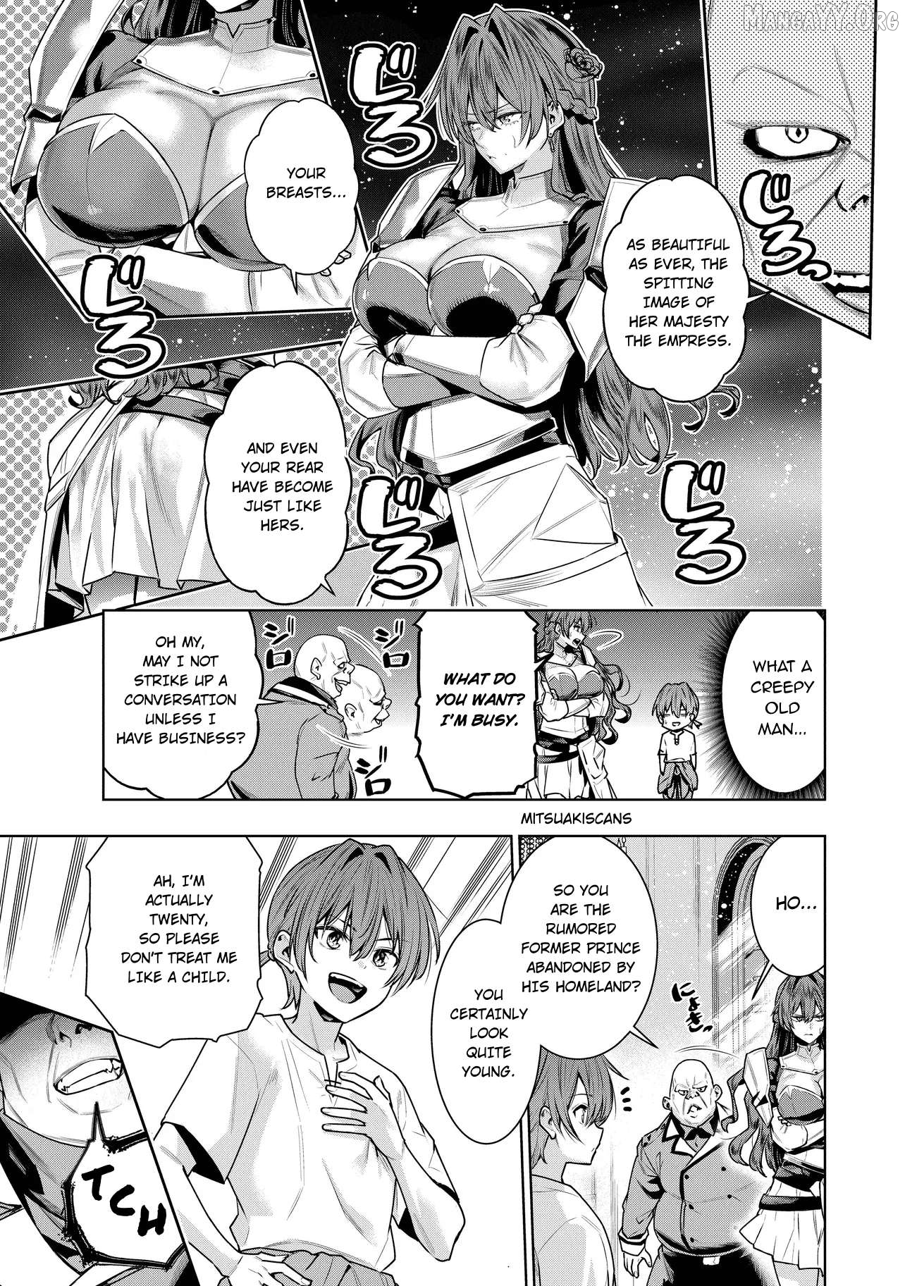 SUTERARE OUJI GA SAIZENSEN DE TEKIKOKU NO HEISHI WO CHIRYOU SHITARA JITSU WA DAINANA OUJO DATTA KEN Chapter 5.1 - page 7