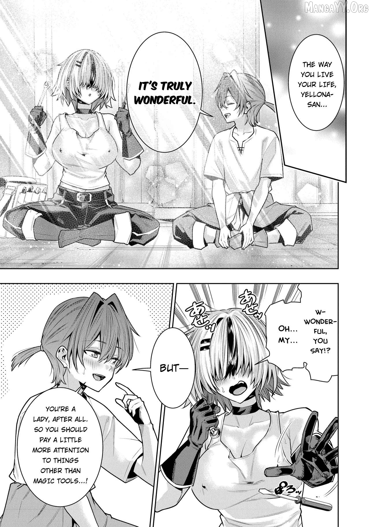 SUTERARE OUJI GA SAIZENSEN DE TEKIKOKU NO HEISHI WO CHIRYOU SHITARA JITSU WA DAINANA OUJO DATTA KEN Chapter 5.2 - page 7