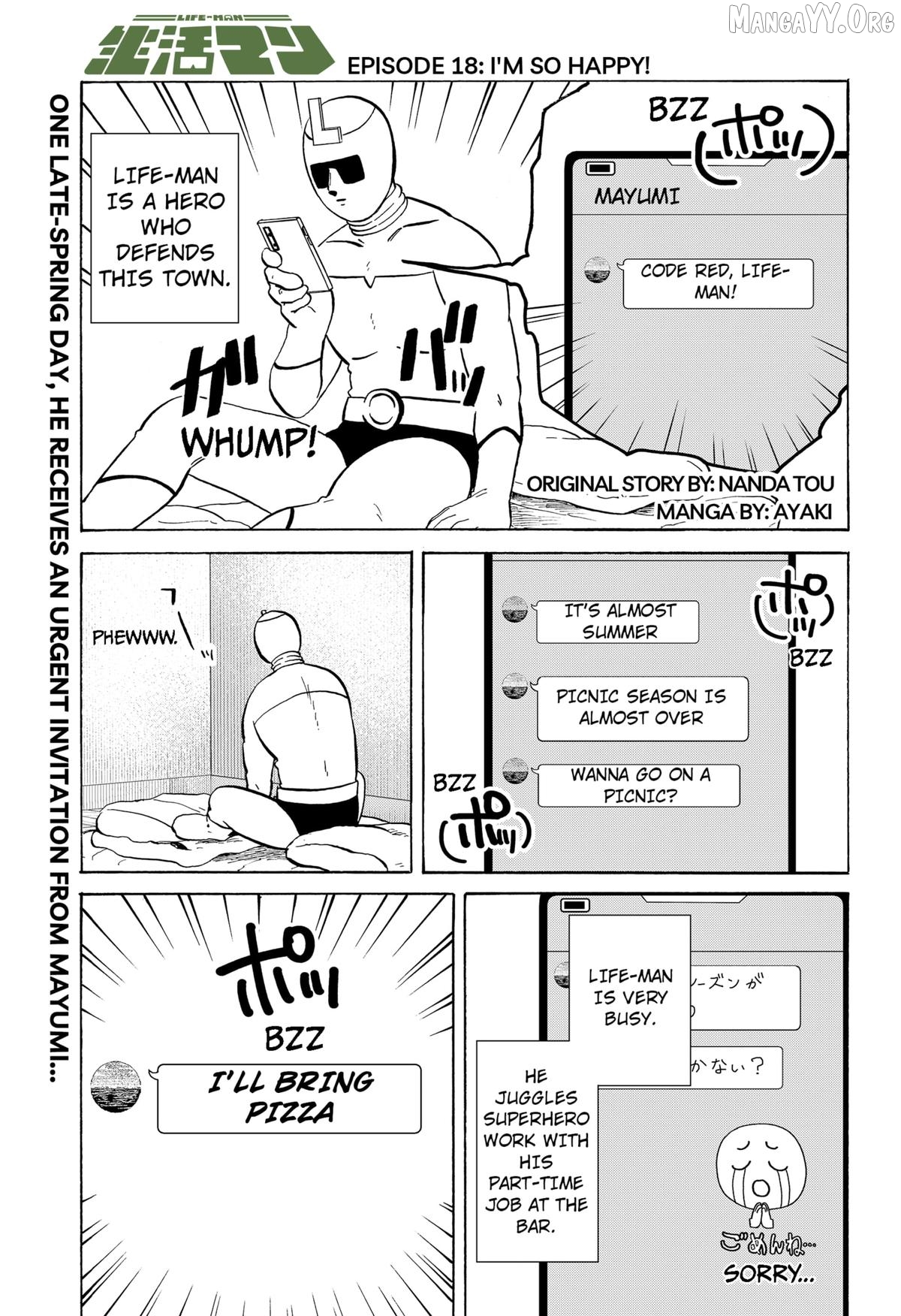 Life-man Chapter 18 - page 1