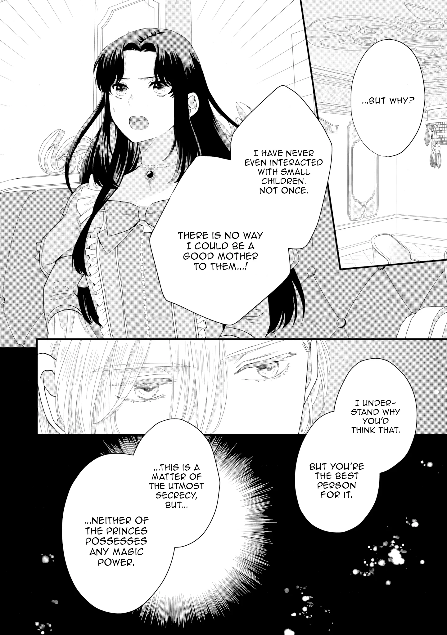 Villainess Stepmother of Twin Princes Who Just Loves Her Cute Boys. Chapter 2 - page 22
