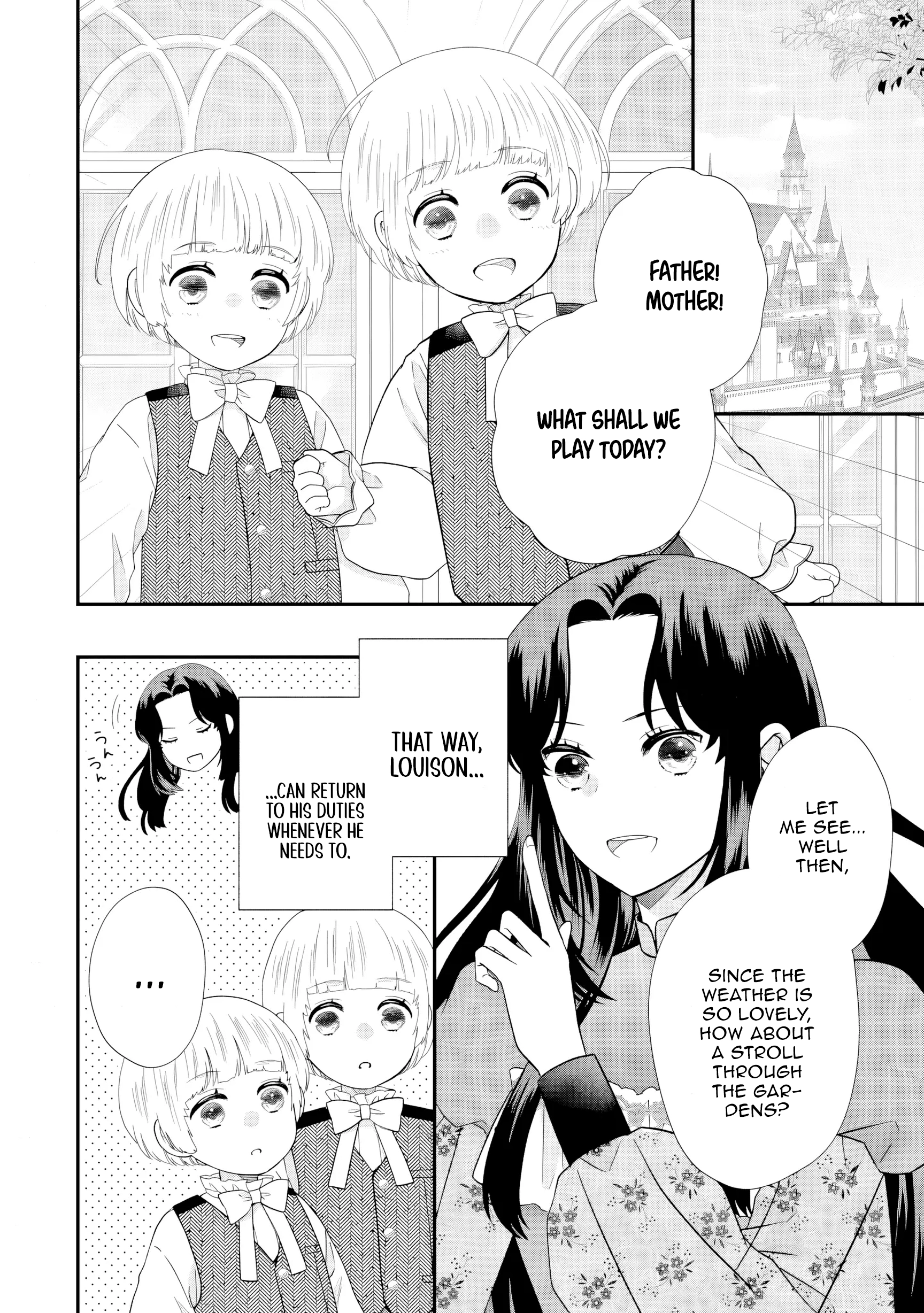 Villainess Stepmother of Twin Princes Who Just Loves Her Cute Boys. Chapter 5 - page 2