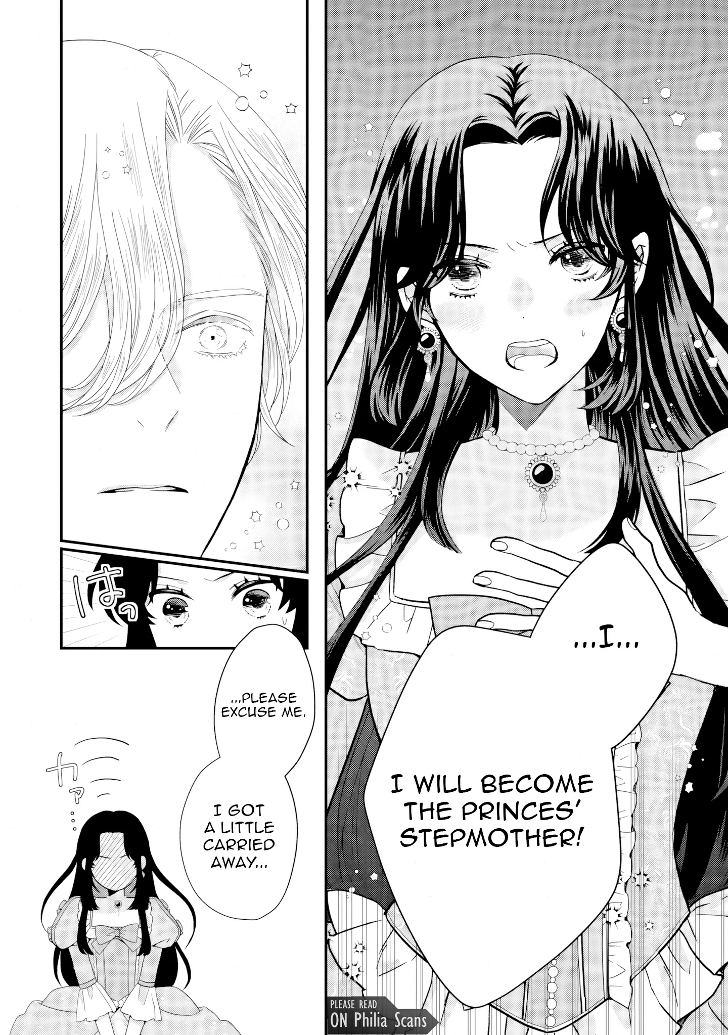 Villainess Stepmother of Twin Princes Who Just Loves Her Cute Boys. Chapter 3 - page 16