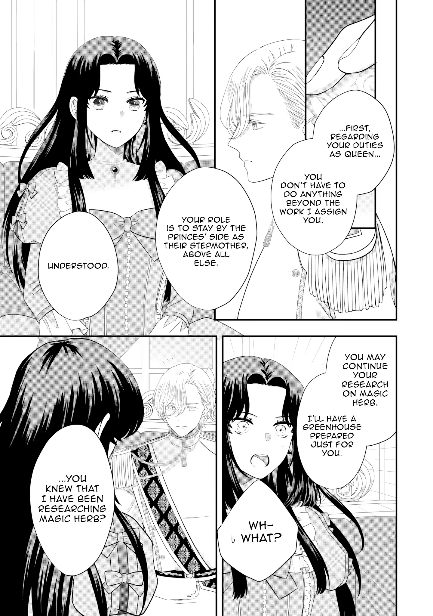 Villainess Stepmother of Twin Princes Who Just Loves Her Cute Boys. Chapter 3 - page 19