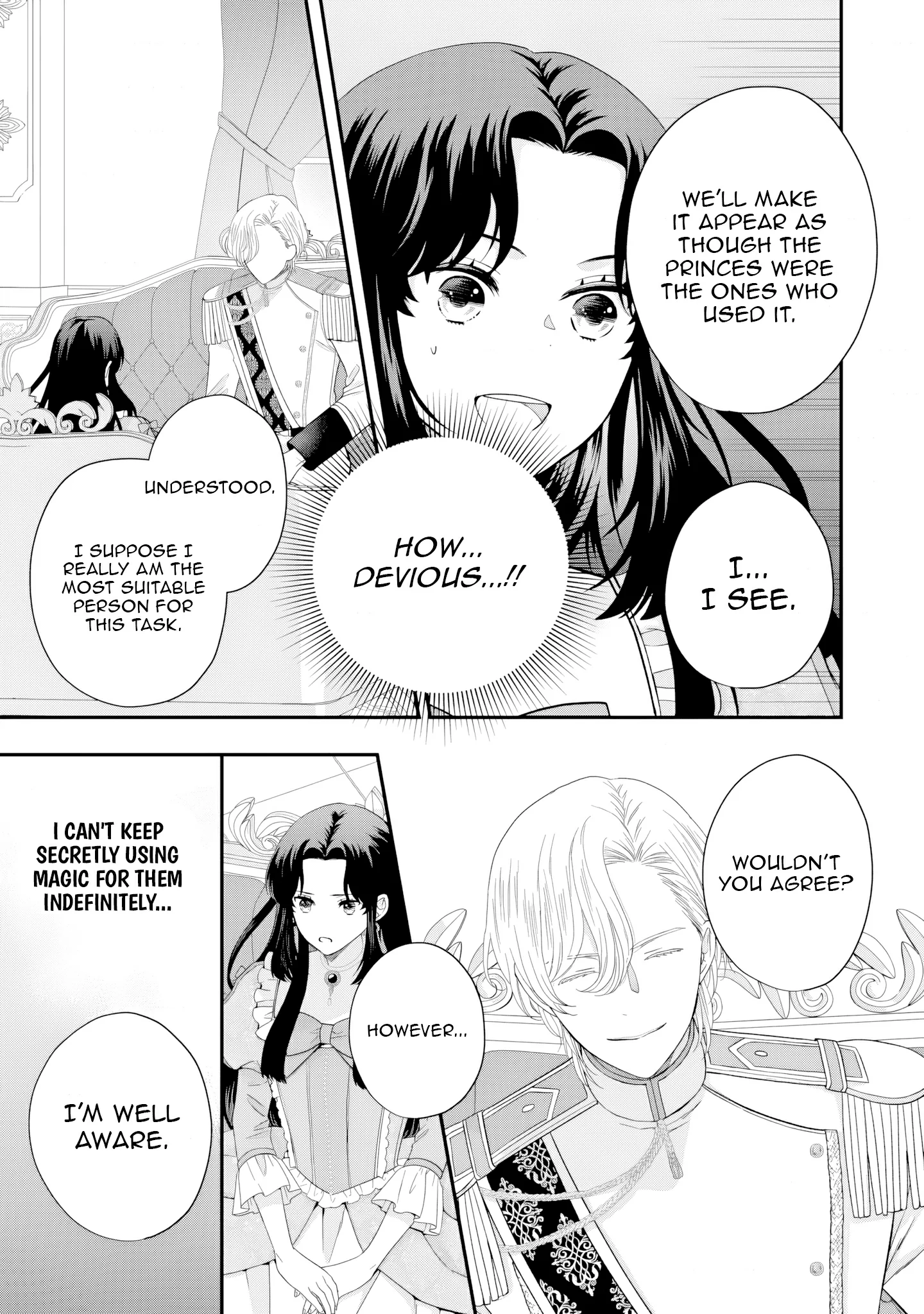 Villainess Stepmother of Twin Princes Who Just Loves Her Cute Boys. Chapter 3 - page 27
