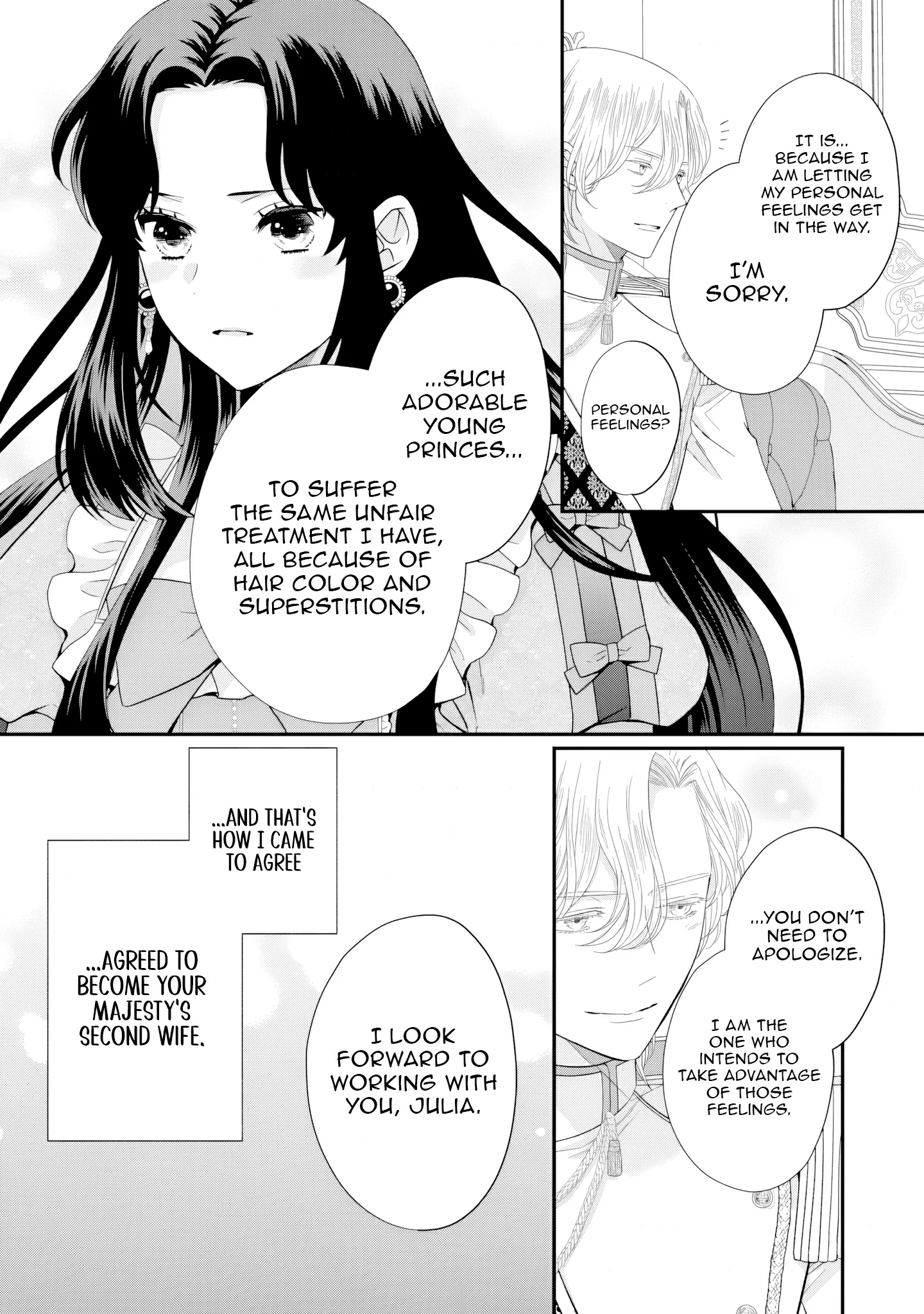 Villainess Stepmother of Twin Princes Who Just Loves Her Cute Boys. Chapter 3 - page 32