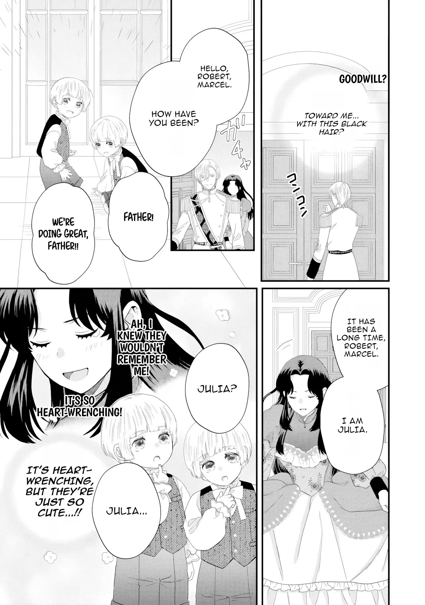 Villainess Stepmother of Twin Princes Who Just Loves Her Cute Boys. Chapter 4 - page 33