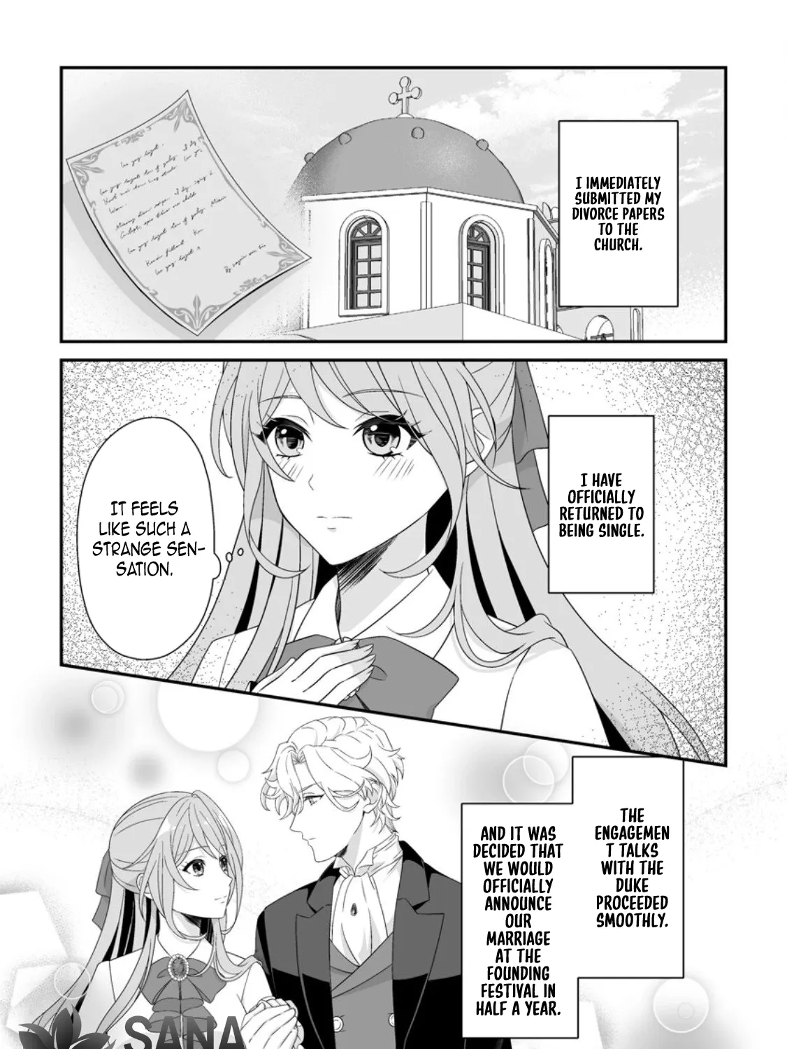 My Happy Contract Remarriage with the Ice Duke. Chapter 3 - page 1