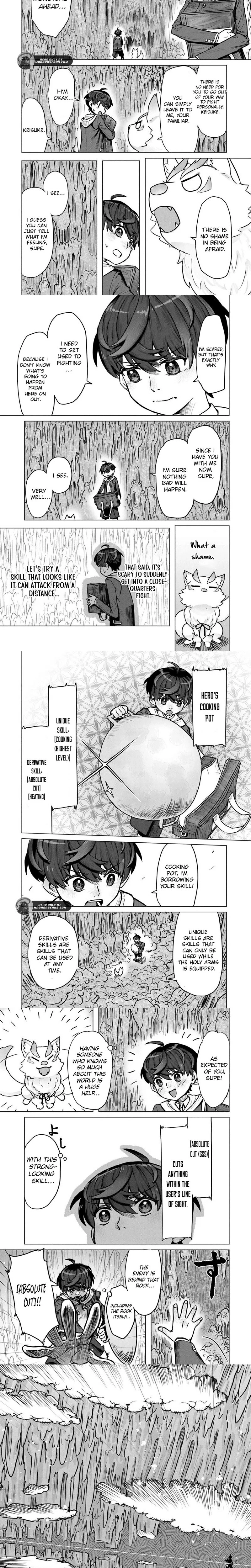Kaban no Yuusha no Isekai Nonbiri Tabi ~Jitsuwa "Kaban" wa nani demo Kyuushuu Dekirushi, Nihon kara nandemo Toriyose ga Dekiru Cheat bukideshita~ Chapter 5.1 - page 2