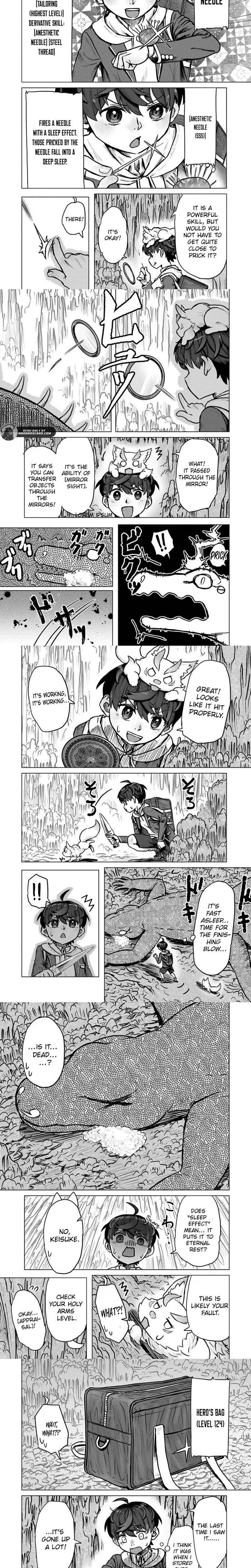 Kaban no Yuusha no Isekai Nonbiri Tabi ~Jitsuwa "Kaban" wa nani demo Kyuushuu Dekirushi, Nihon kara nandemo Toriyose ga Dekiru Cheat bukideshita~ Chapter 5.2 - page 2