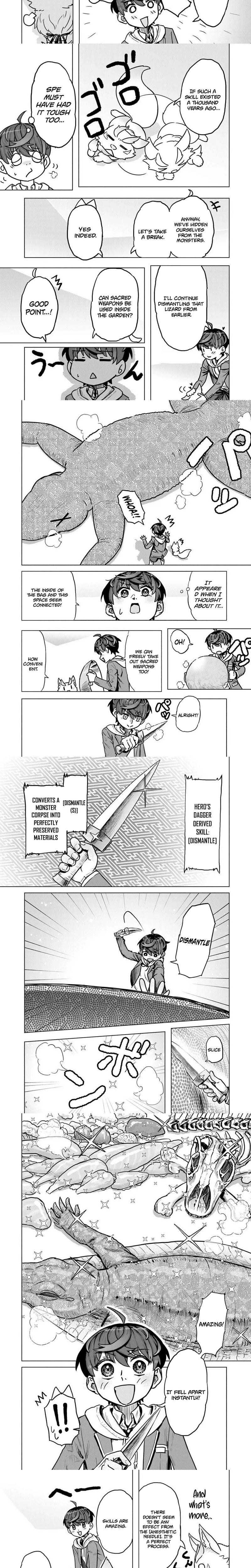 Kaban no Yuusha no Isekai Nonbiri Tabi ~Jitsuwa "Kaban" wa nani demo Kyuushuu Dekirushi, Nihon kara nandemo Toriyose ga Dekiru Cheat bukideshita~ Chapter 6.1 - page 3