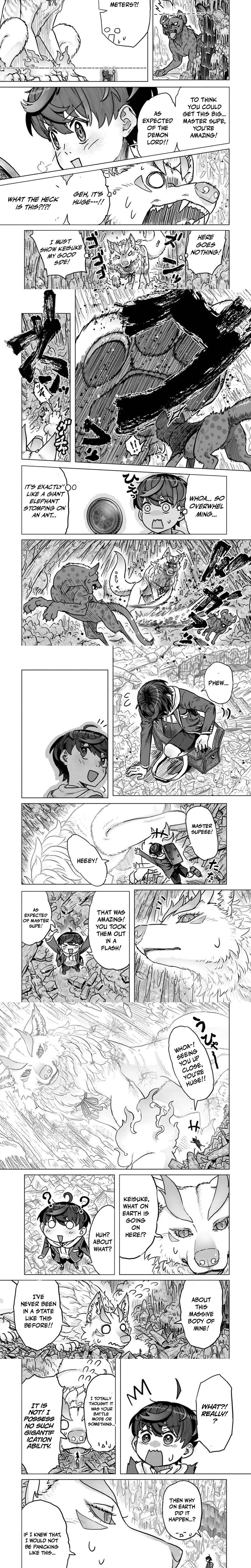 Kaban no Yuusha no Isekai Nonbiri Tabi ~Jitsuwa "Kaban" wa nani demo Kyuushuu Dekirushi, Nihon kara nandemo Toriyose ga Dekiru Cheat bukideshita~ Chapter 7.1 - page 2