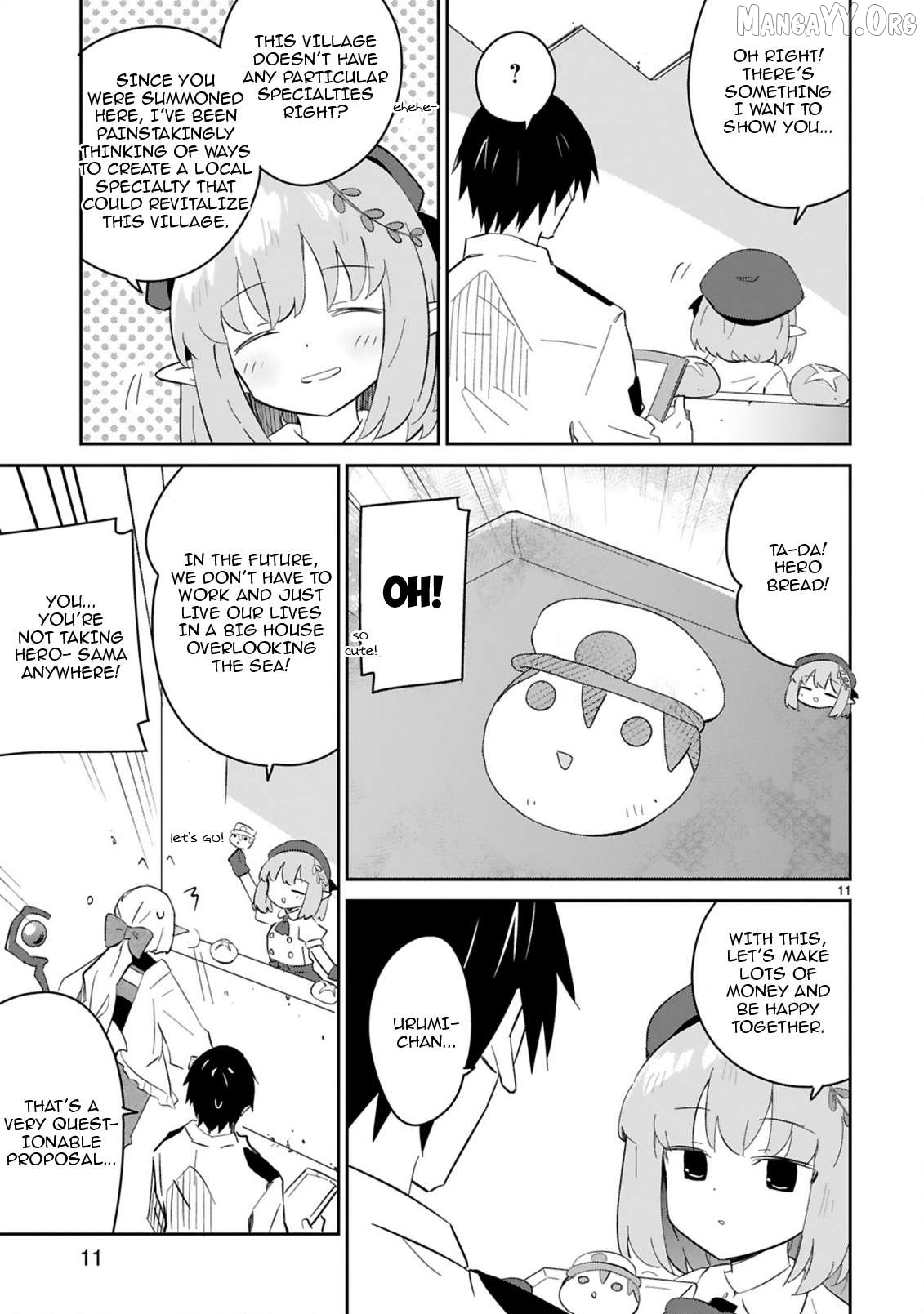 Isekai Elf Mura no Omawari-san Chapter 4 - page 11