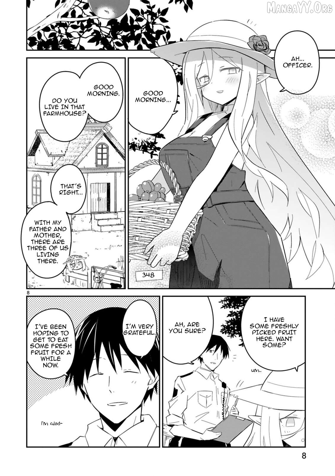 Isekai Elf Mura no Omawari-san Chapter 4 - page 8