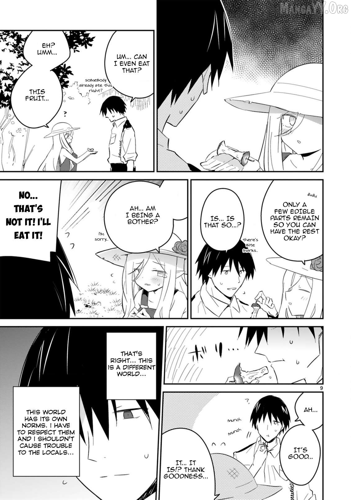 Isekai Elf Mura no Omawari-san Chapter 4 - page 9