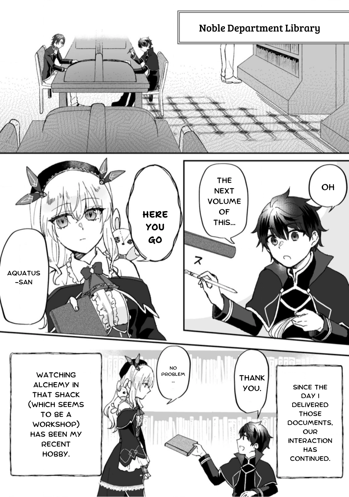 Ore dake Chou Tensai Renkinjutsushi - Yurui Atelier Seikatsu Hajimemashita Chapter 4 - page 1