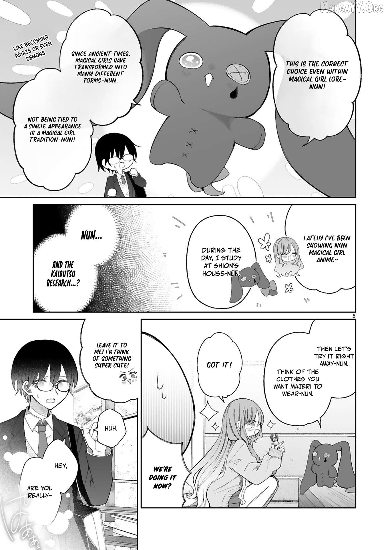 Mahou Shoujo ni Yasashii Gal Chapter 5 - page 5