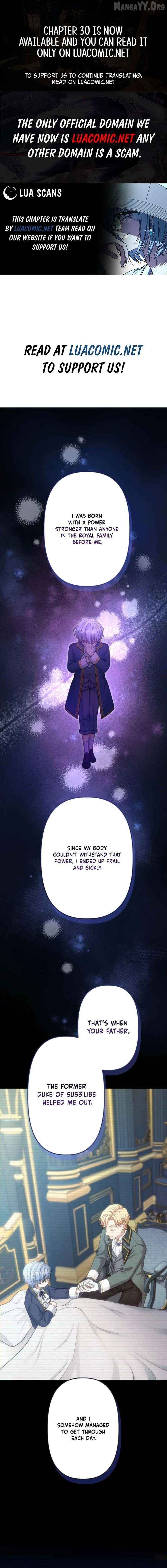 My Fiancé in Name Only Is Actually in Love with Me Chapter 28 - page 1