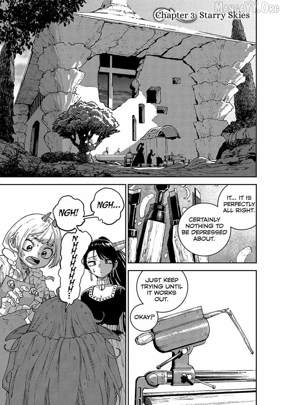 The Journey of a Dark Elf with Fading Powers Chapter 3 - page 1