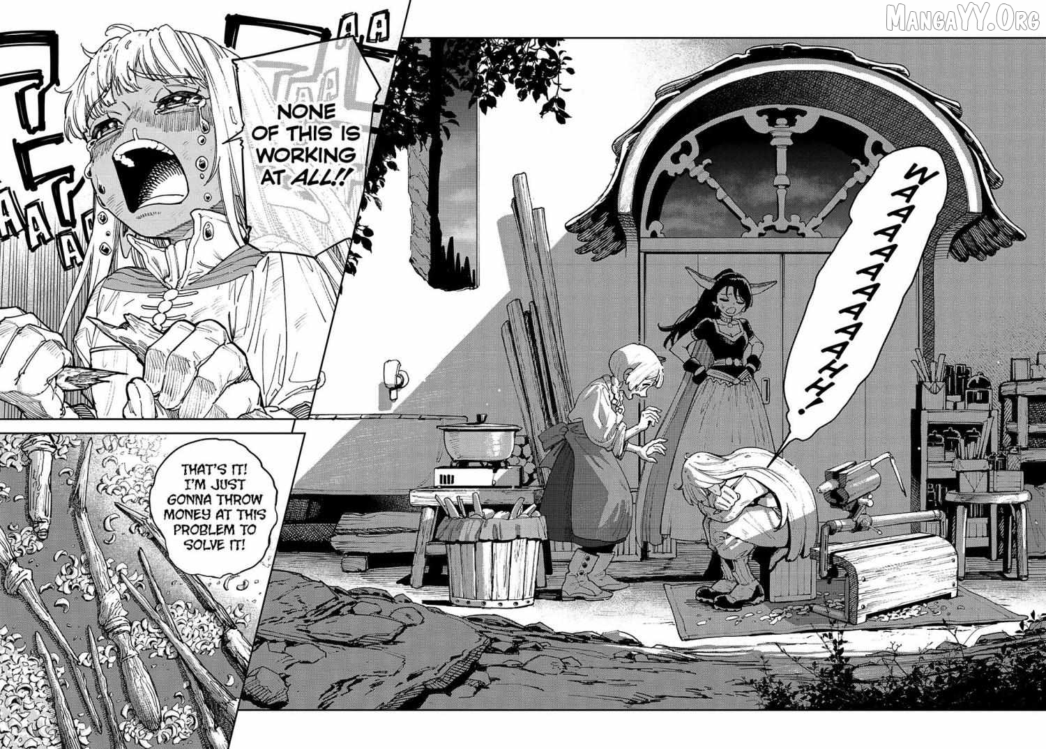 The Journey of a Dark Elf with Fading Powers Chapter 3 - page 2