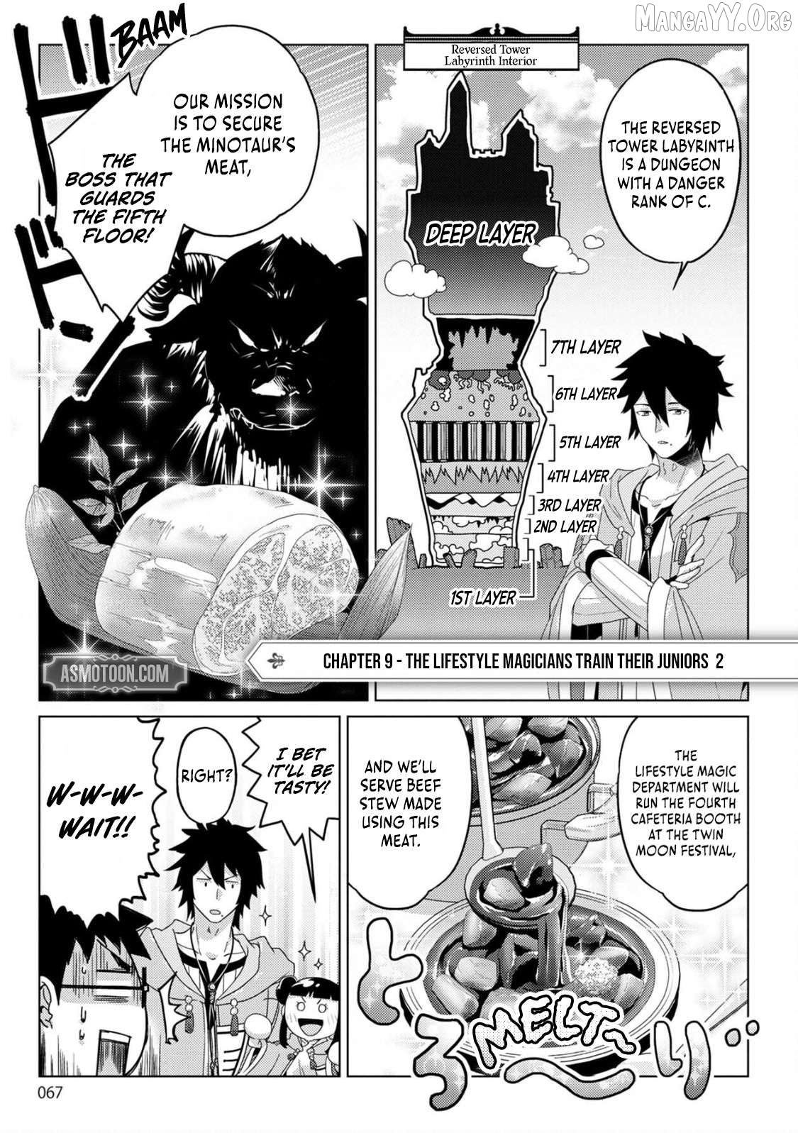 The Lifestyle Magicians Challenge the Dungeon Chapter 9 - page 4