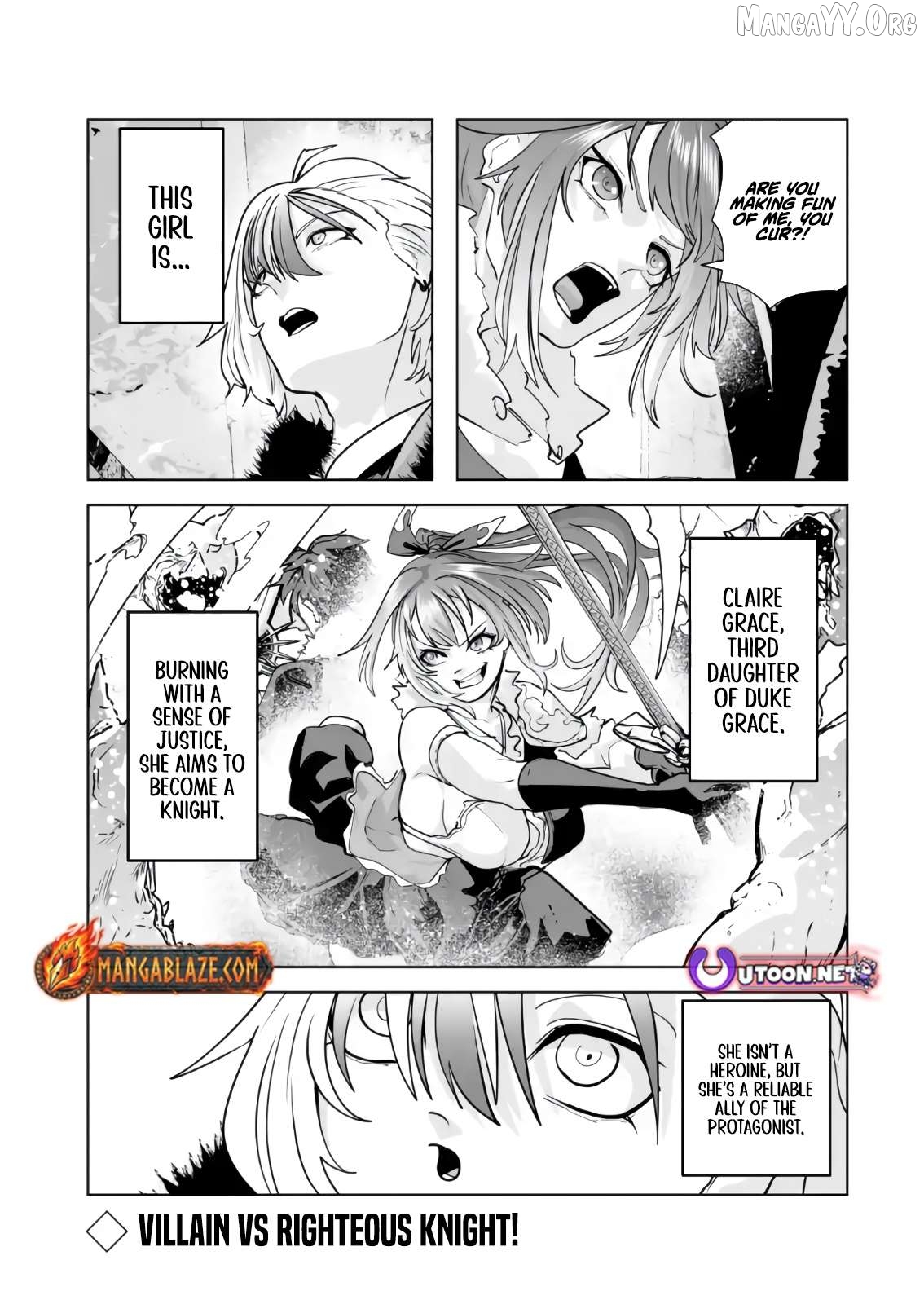 Akuyaku Kizoku ga Hirakinaotte Hametsu Furagu o Jitsuryoku de Hataki Otteitara, Itsunomanika Hirointachi Kara Eiyūshi Sareru yō ni Natta ken Chapter 4 - page 2