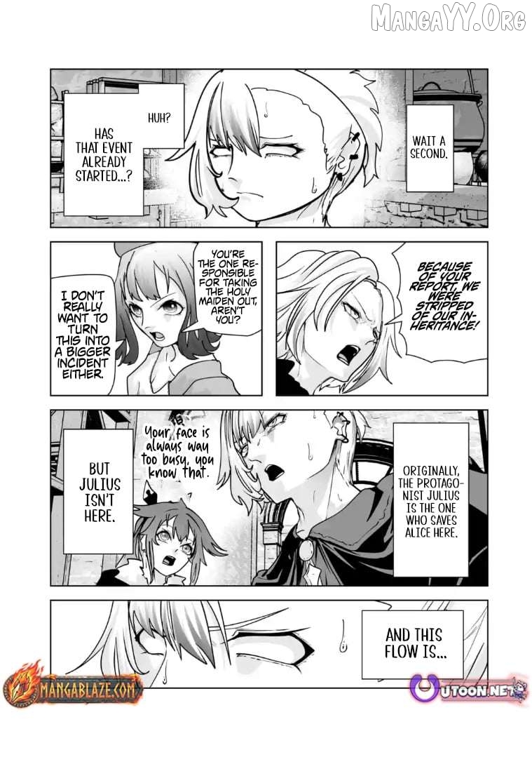 Akuyaku Kizoku ga Hirakinaotte Hametsu Furagu o Jitsuryoku de Hataki Otteitara, Itsunomanika Hirointachi Kara Eiyūshi Sareru yō ni Natta ken Chapter 5 - page 19