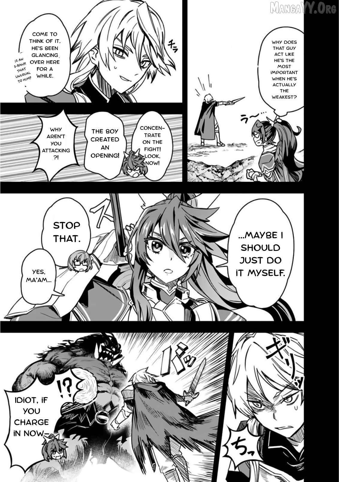 Kuroneko no Kenshi ~Black na Party wo Yametara S-kyuu Boukensha ni Scout Saremashita. Imasara "Modotte kite" to Iwaretemo "Mousoi" desu~ Chapter 3 - page 3