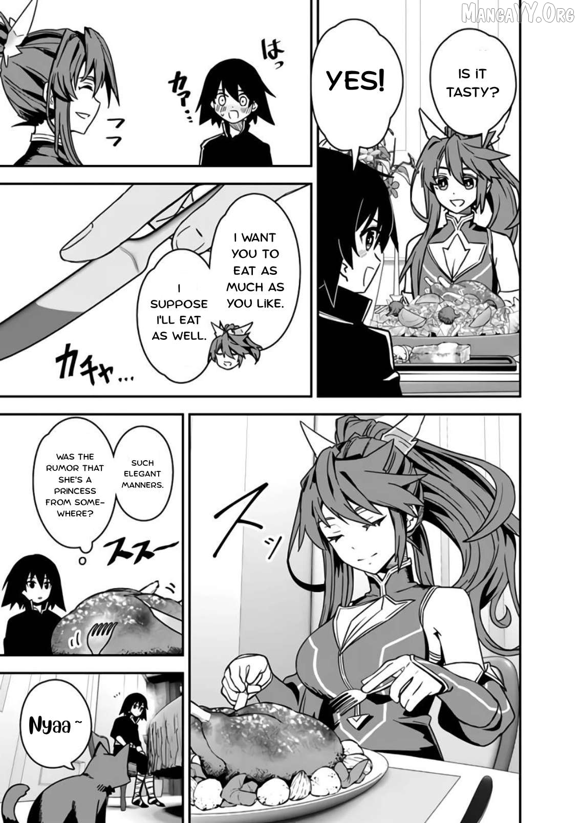 Kuroneko no Kenshi ~Black na Party wo Yametara S-kyuu Boukensha ni Scout Saremashita. Imasara "Modotte kite" to Iwaretemo "Mousoi" desu~ Chapter 4 - page 7