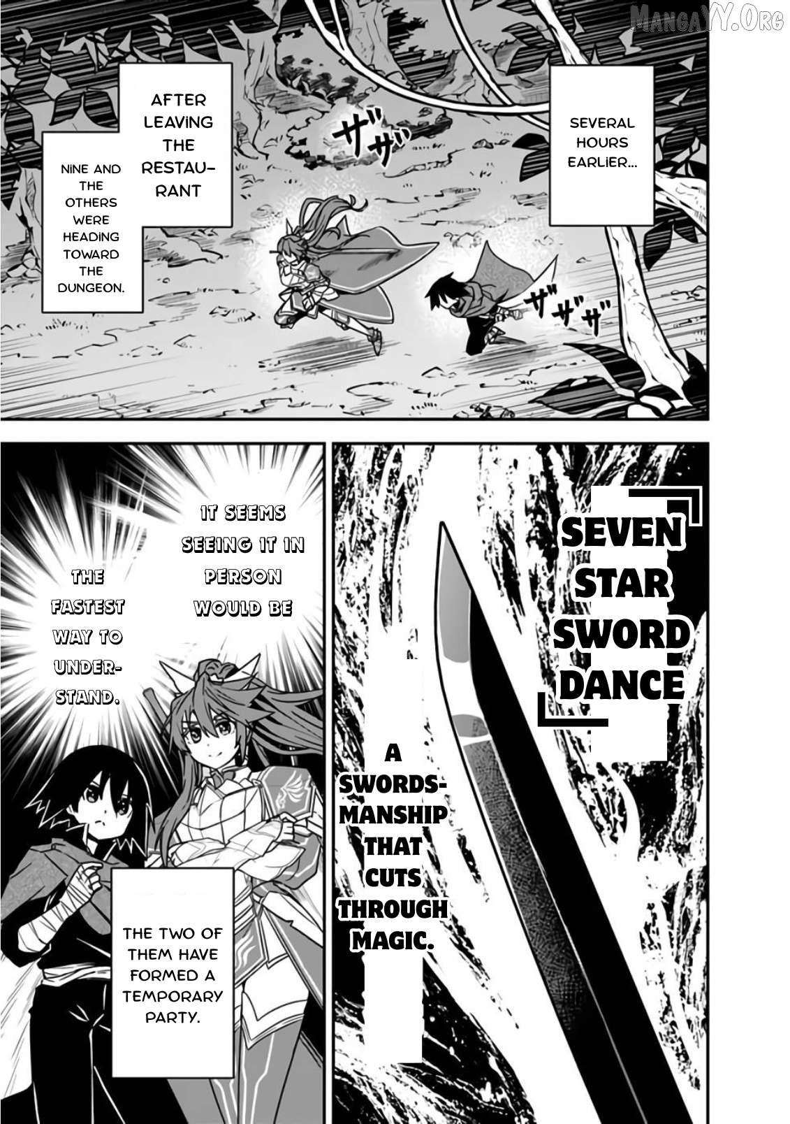 Kuroneko no Kenshi ~Black na Party wo Yametara S-kyuu Boukensha ni Scout Saremashita. Imasara "Modotte kite" to Iwaretemo "Mousoi" desu~ Chapter 5 - page 3