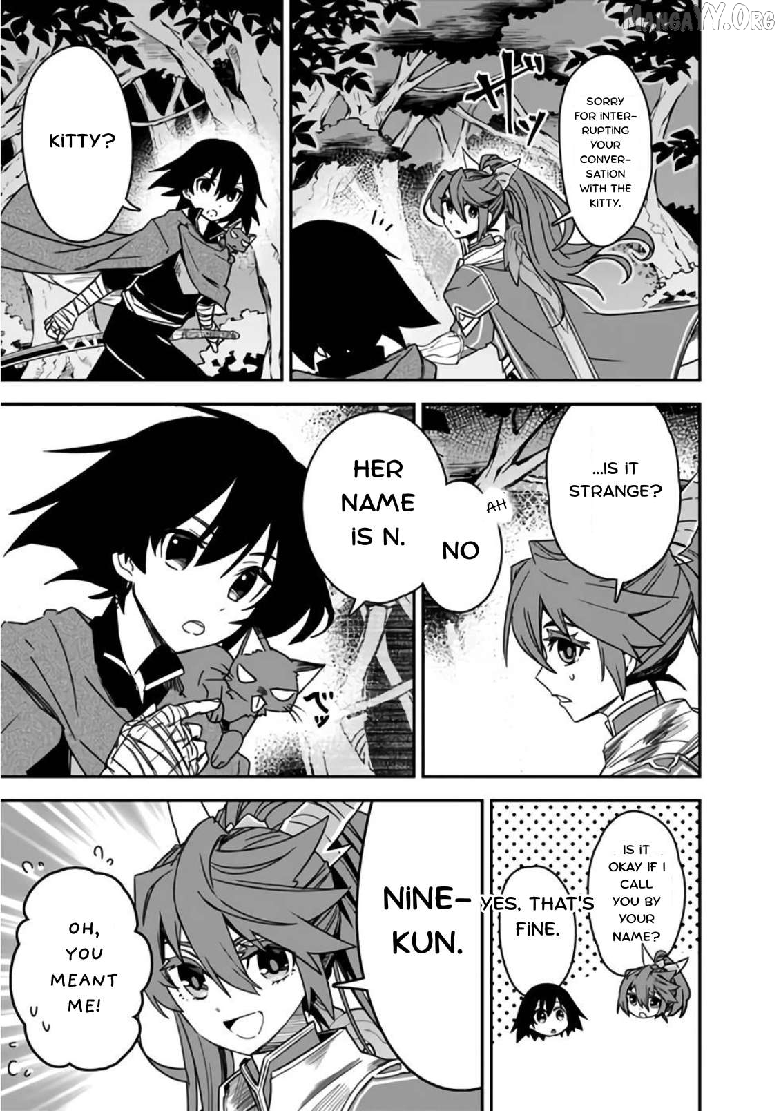 Kuroneko no Kenshi ~Black na Party wo Yametara S-kyuu Boukensha ni Scout Saremashita. Imasara "Modotte kite" to Iwaretemo "Mousoi" desu~ Chapter 5 - page 5