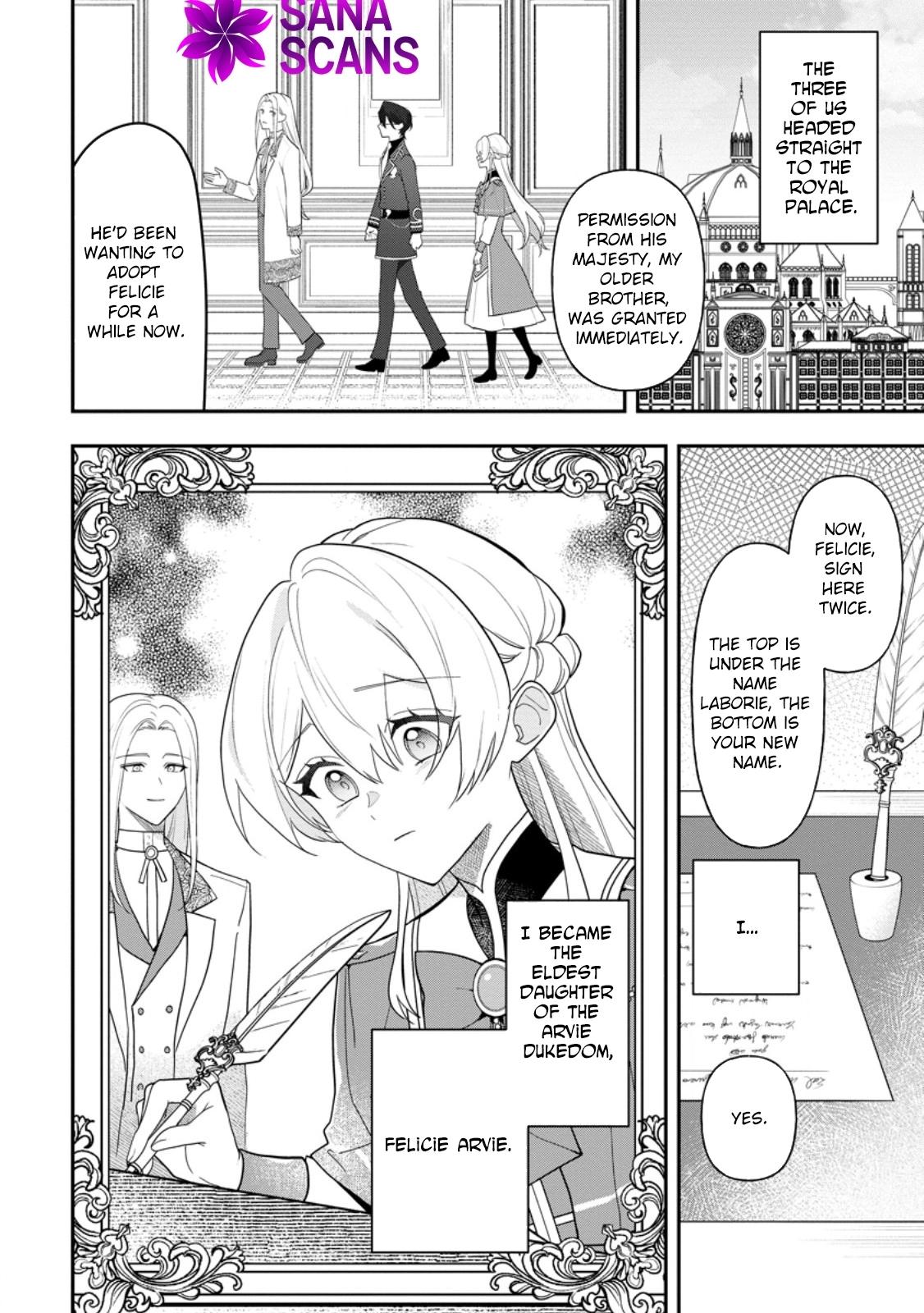 An Unremarkable Blessed Lady Chosen by the Lone Prince — Her True Power Awakens Chapter 4 - page 10