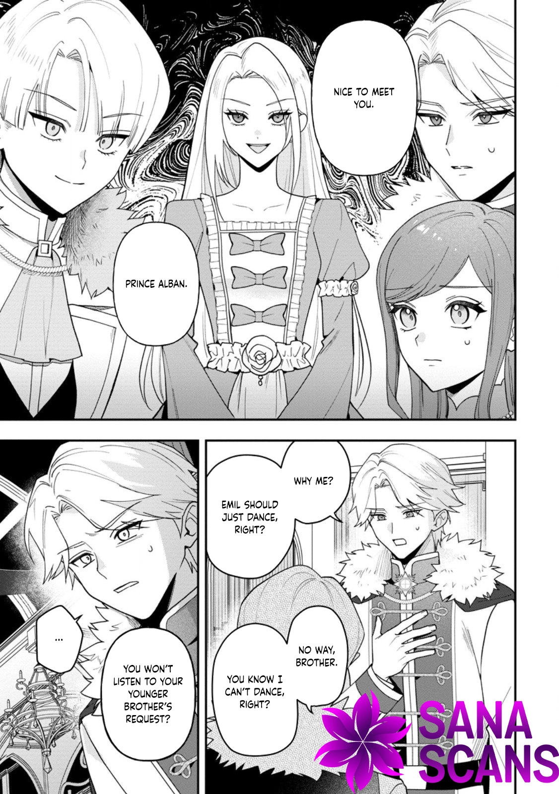 An Unremarkable Blessed Lady Chosen by the Lone Prince — Her True Power Awakens Chapter 7 - page 1