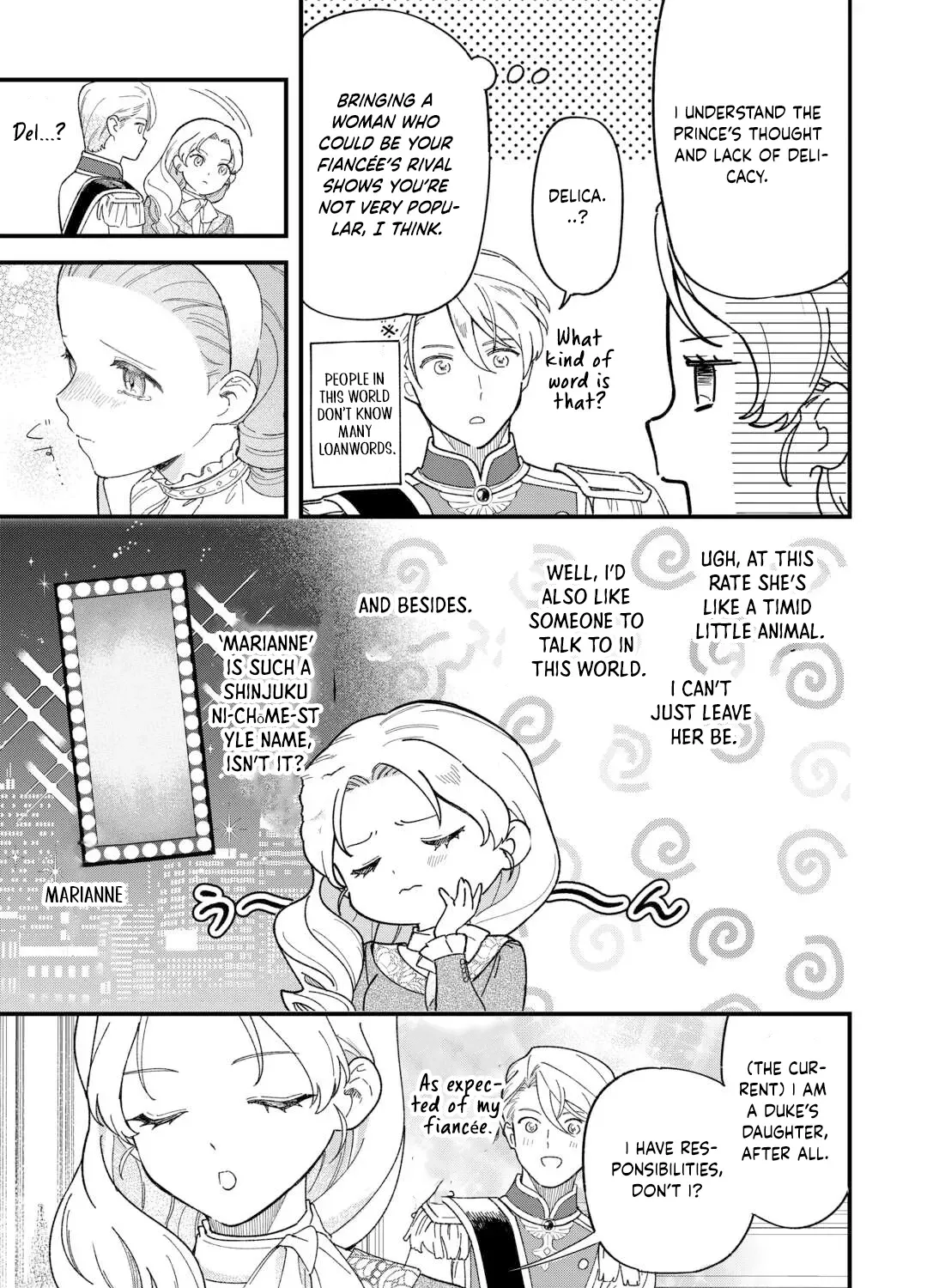 An Okama Reincarnated as a Villainess, and Everything’s Just Fine Chapter 4 - page 49