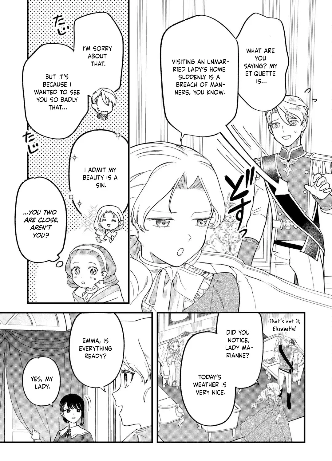 An Okama Reincarnated as a Villainess, and Everything’s Just Fine Chapter 4 - page 53