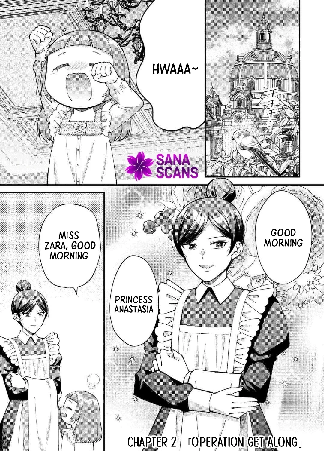 My Family Is Overpowered! The Reincarnated Youngest Princess Saves the World While Being Spoiled Chapter 2 - page 1