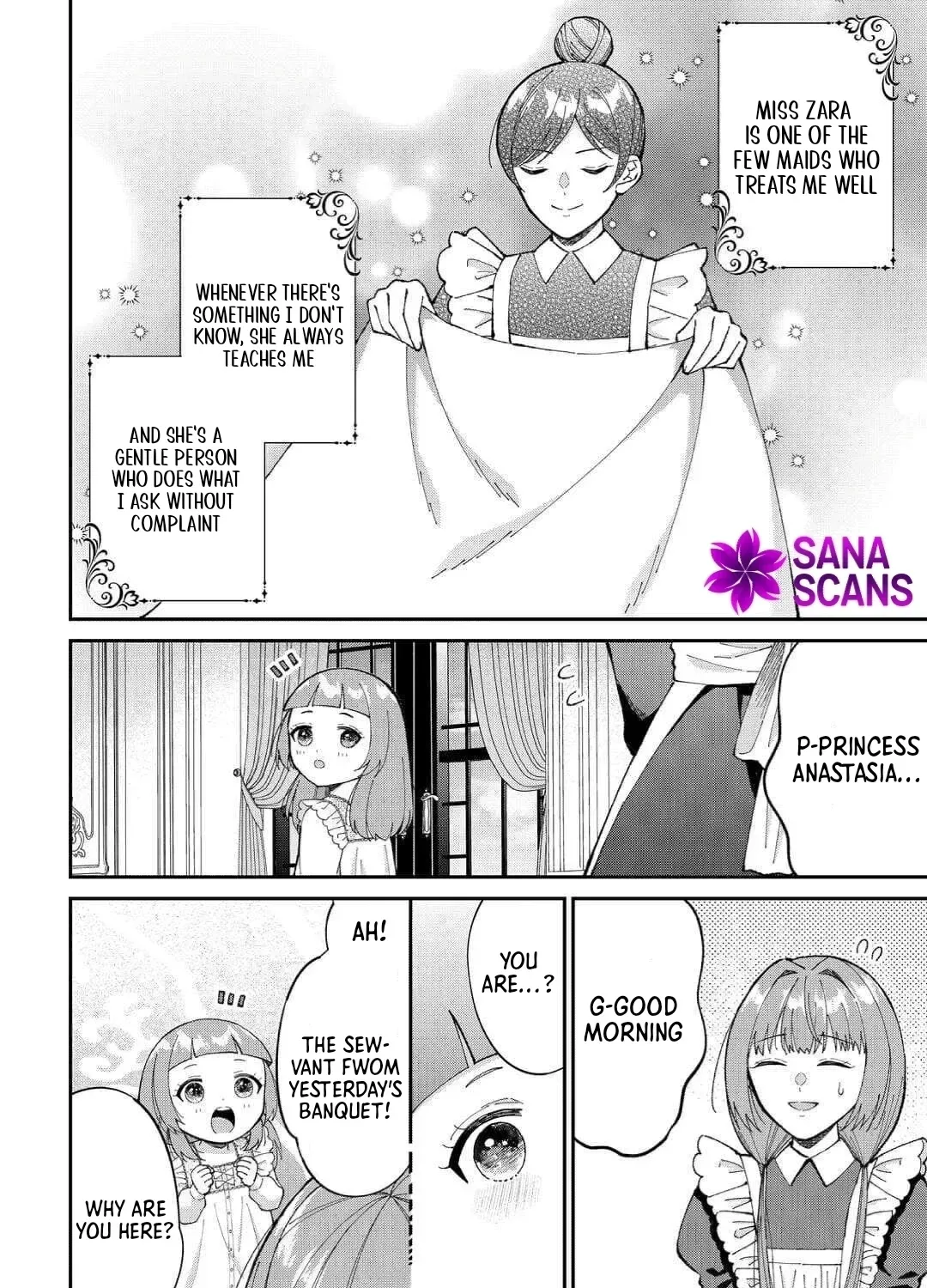 My Family Is Overpowered! The Reincarnated Youngest Princess Saves the World While Being Spoiled Chapter 2 - page 3