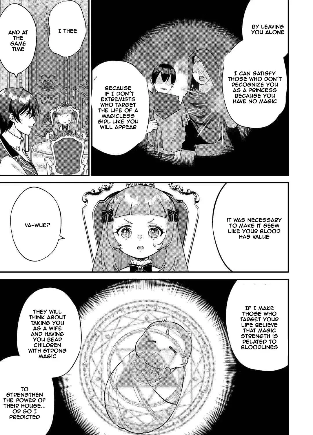 My Family Is Overpowered! The Reincarnated Youngest Princess Saves the World While Being Spoiled Chapter 3 - page 35