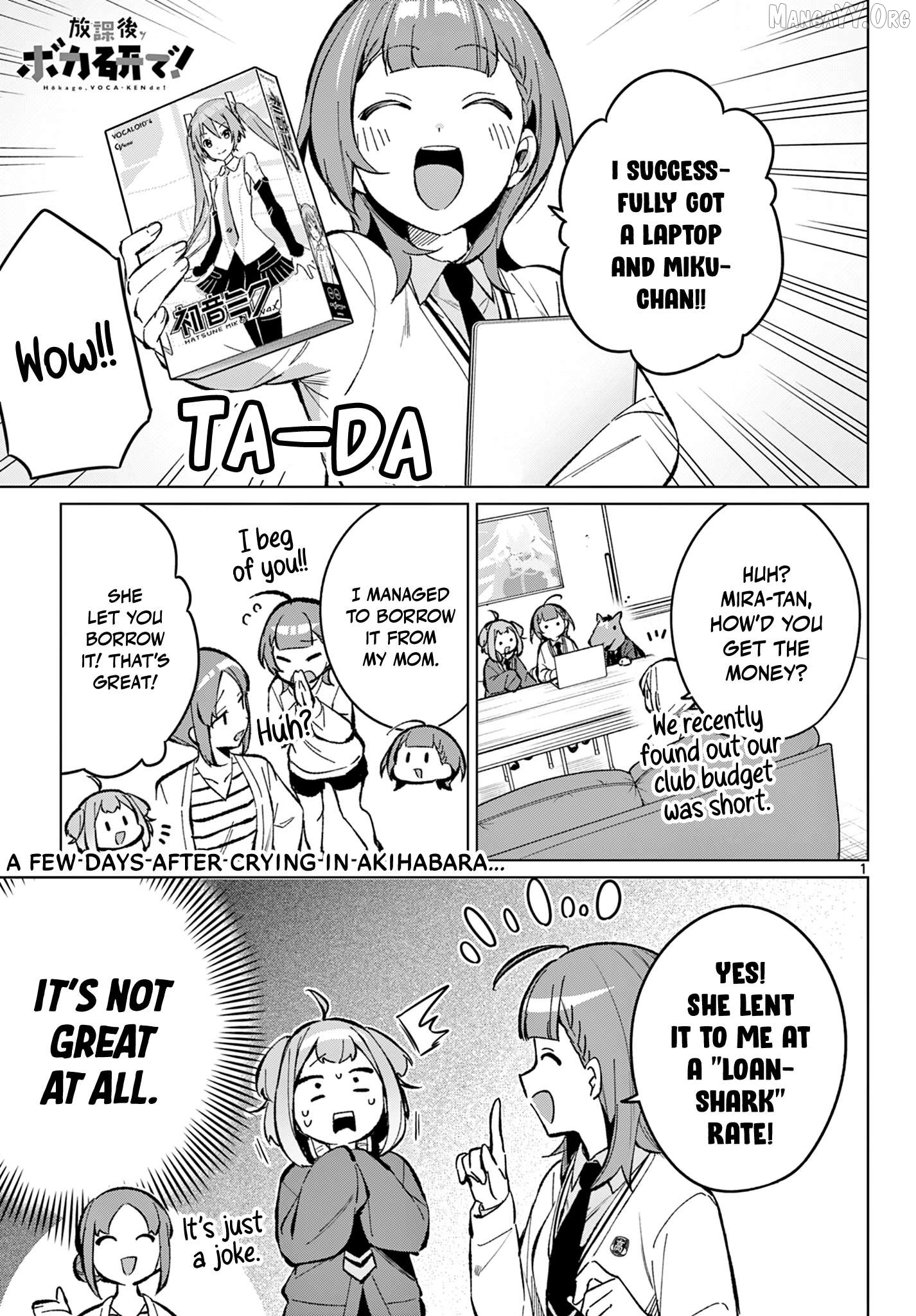 Houkago Voca-Ken de! Chapter 11 - page 2