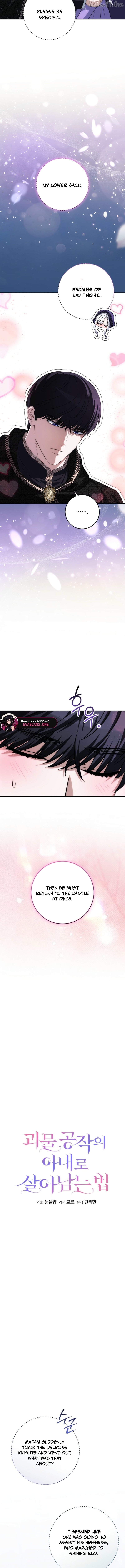 Living to Survive as the Monster Duke's Wife Chapter 27 - page 3