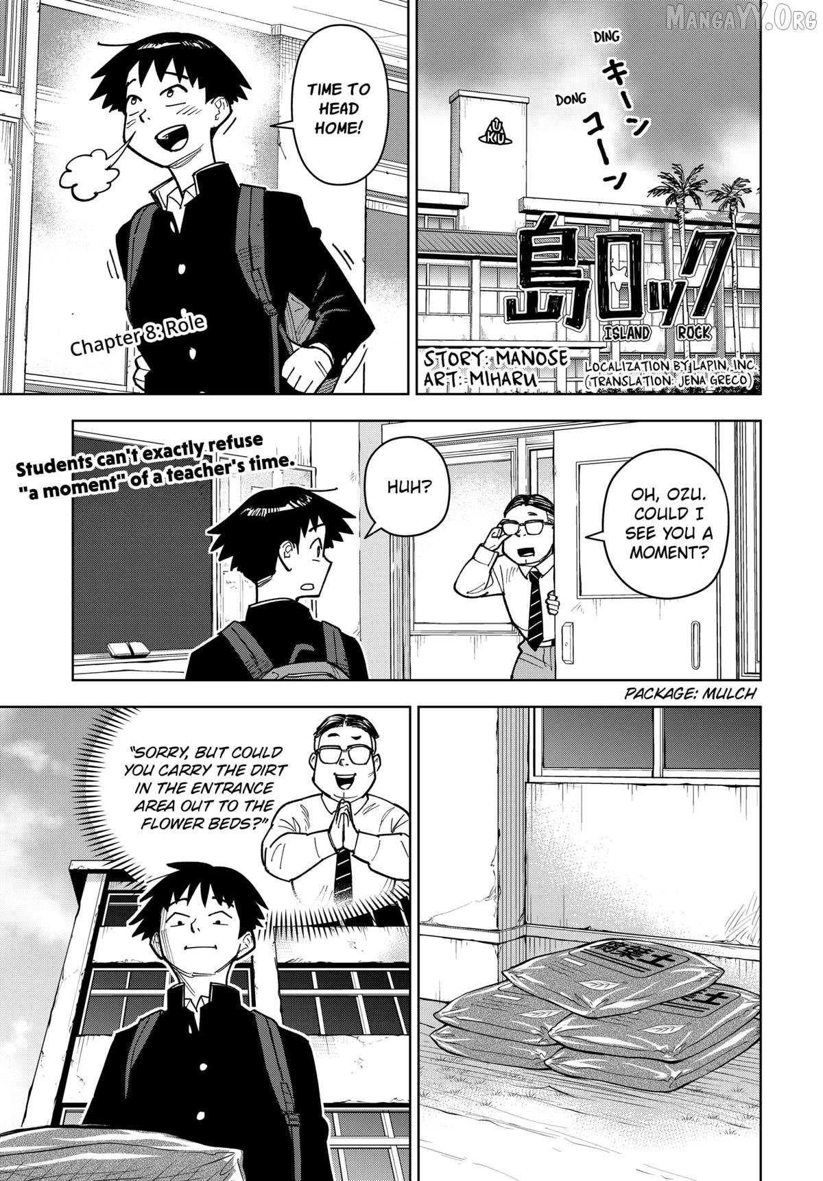 Island Rock Chapter 8 - page 1