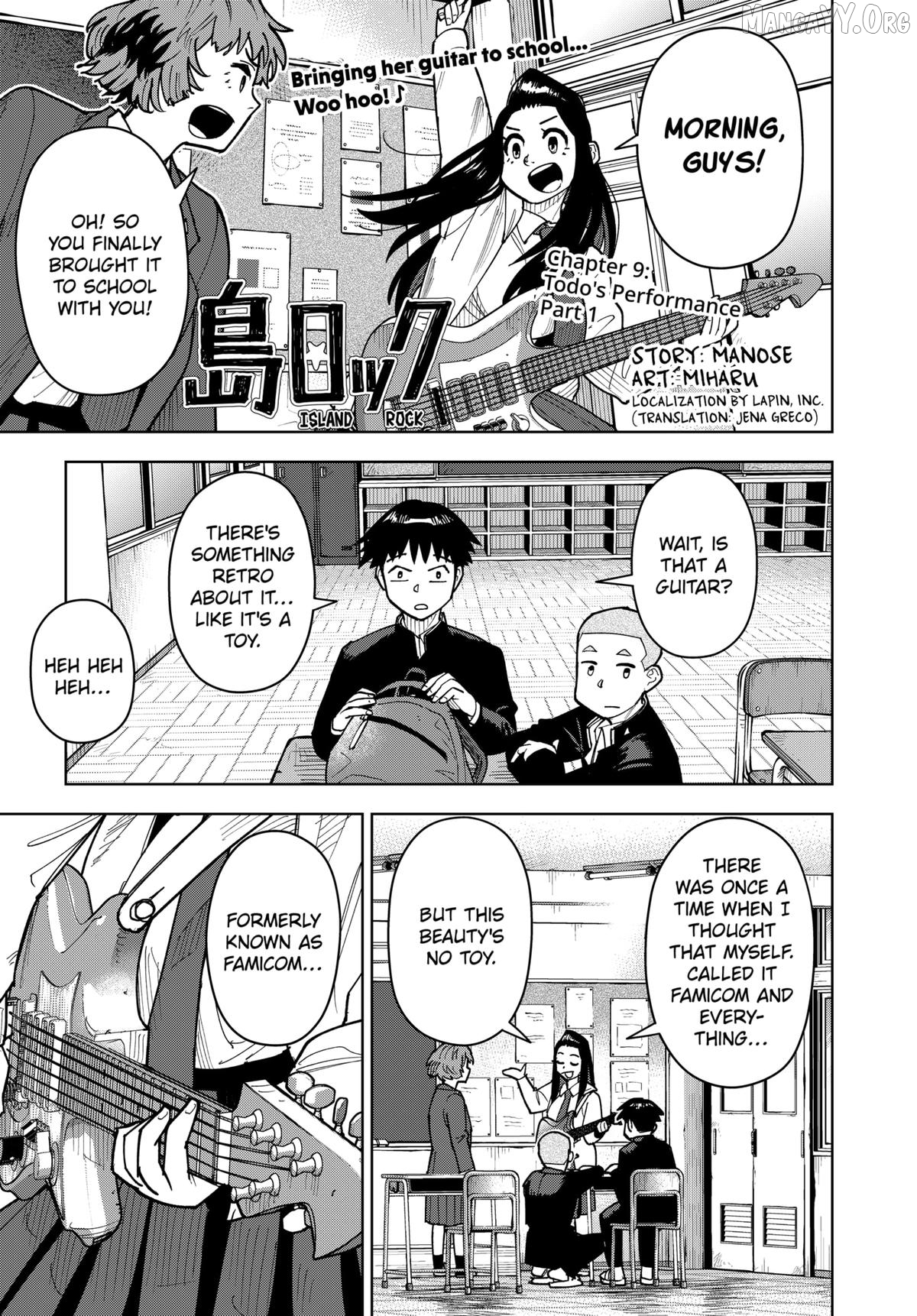 Island Rock Chapter 9 - page 1