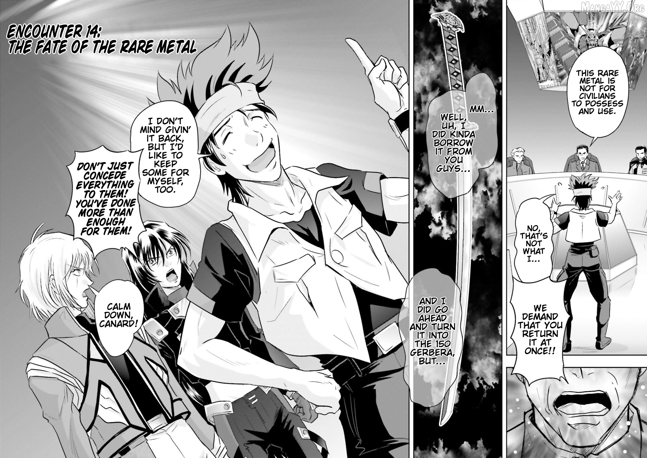 Mobile Suit Gundam SEED Astray - Princess of the Sky Chapter 14 - page 2