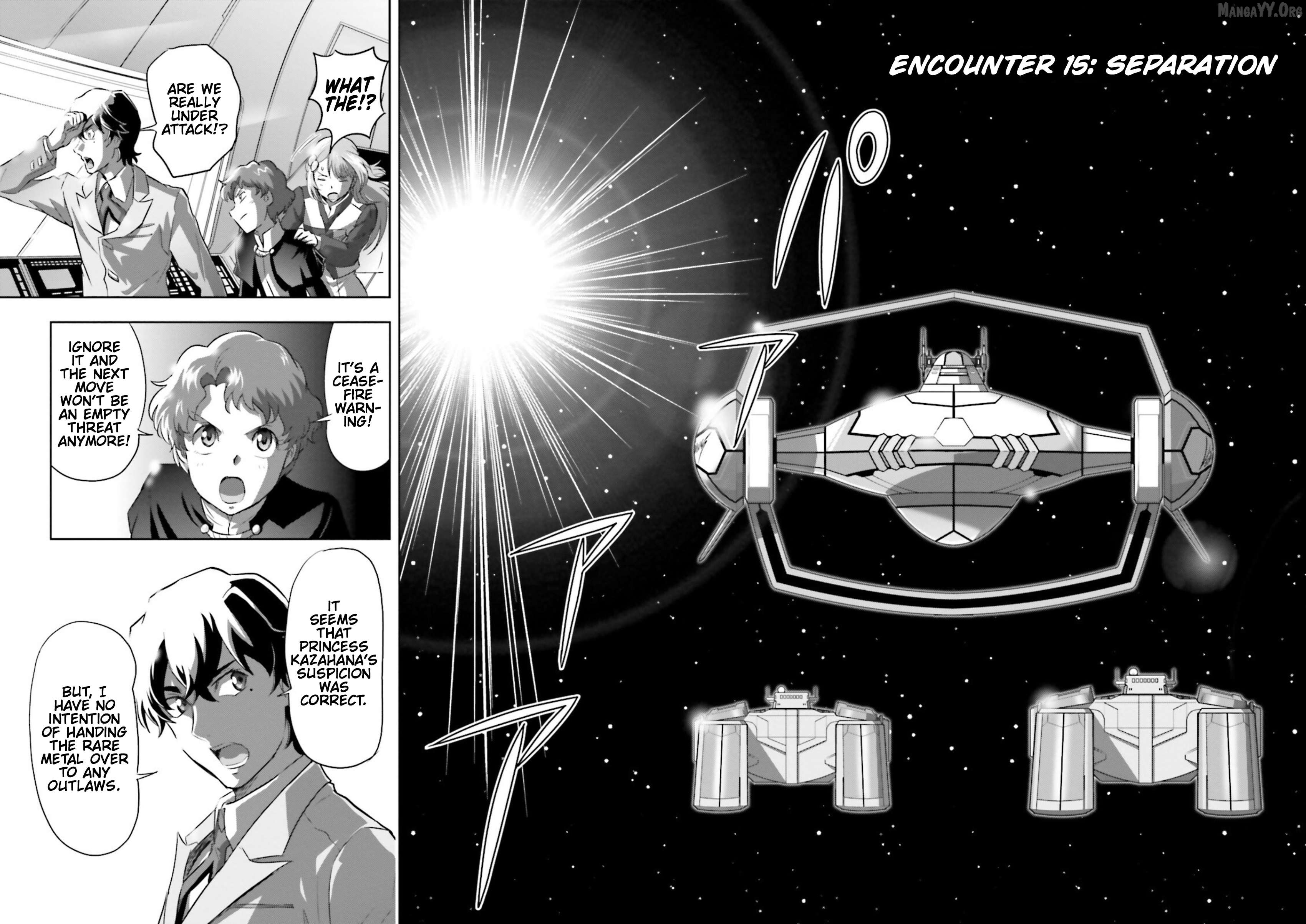 Mobile Suit Gundam SEED Astray - Princess of the Sky Chapter 15 - page 2