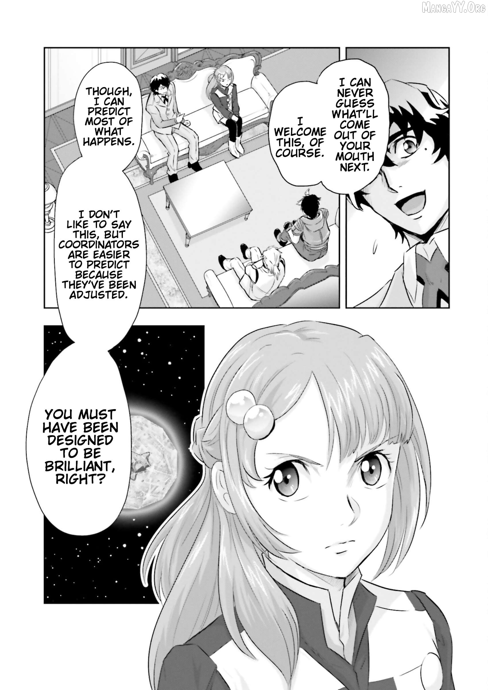 Mobile Suit Gundam SEED Astray - Princess of the Sky Chapter 18 - page 16