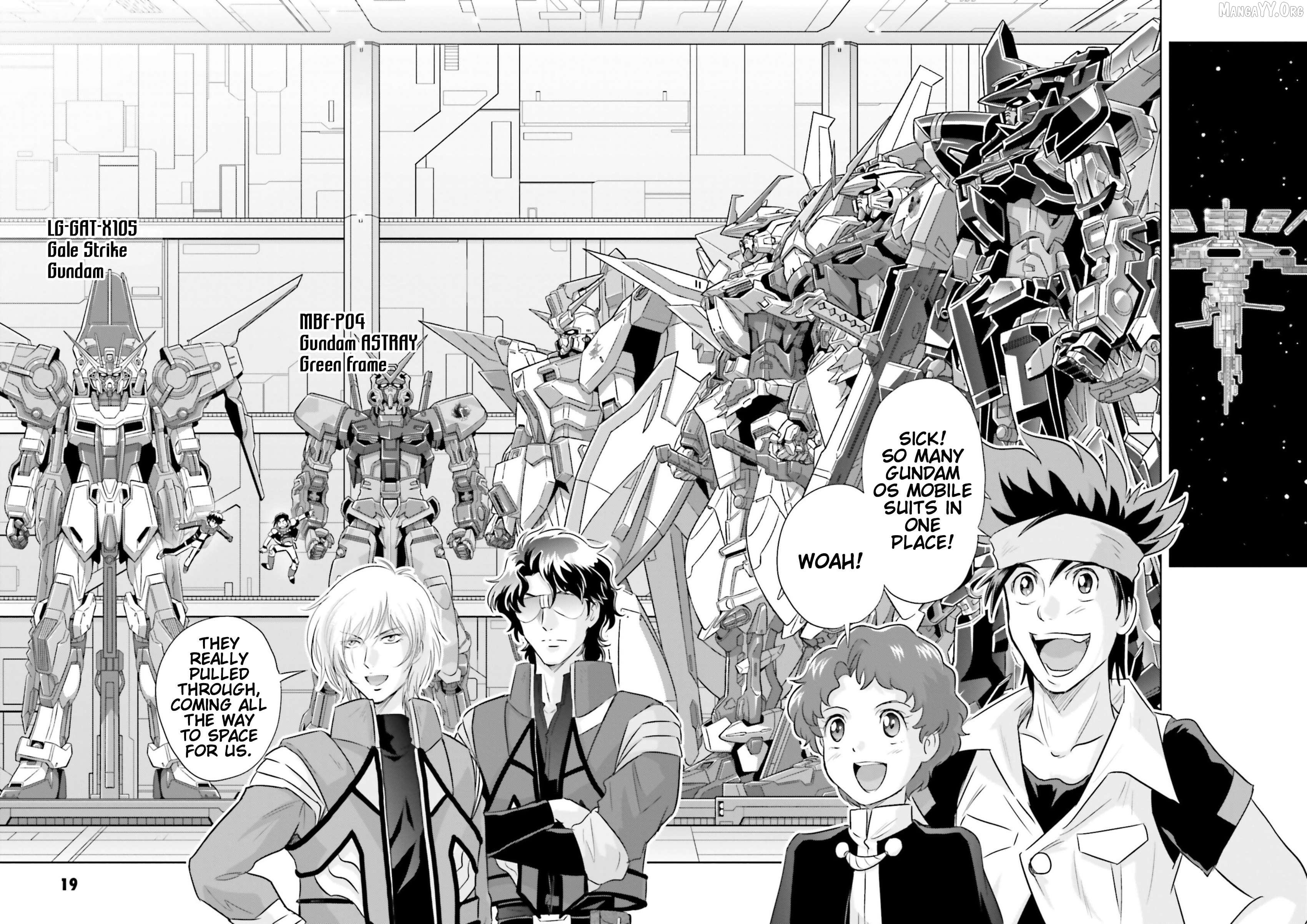Mobile Suit Gundam SEED Astray - Princess of the Sky Chapter 18 - page 17