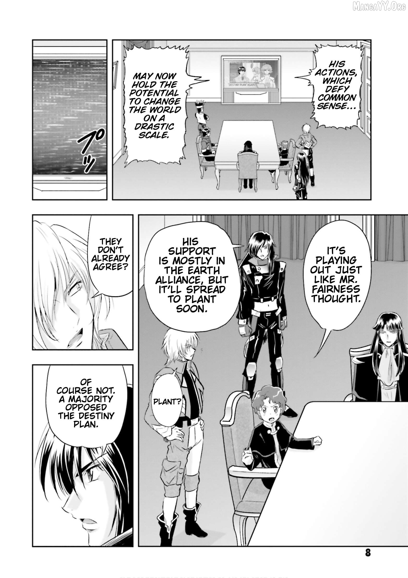 Mobile Suit Gundam SEED Astray - Princess of the Sky Chapter 18 - page 8