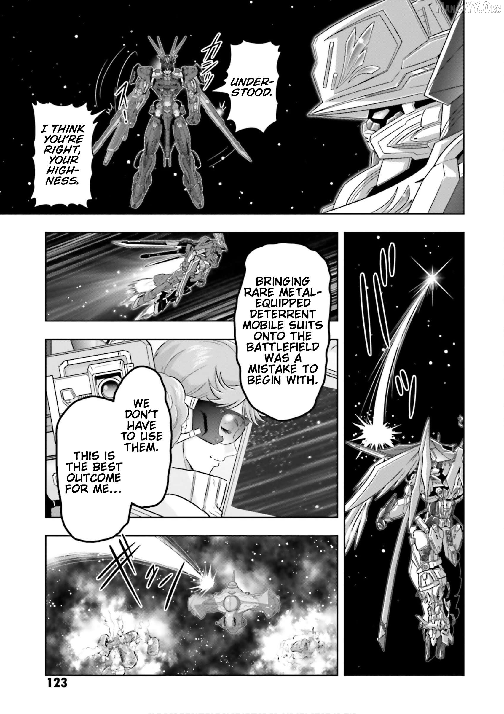 Mobile Suit Gundam SEED Astray - Princess of the Sky Chapter 21 - page 21