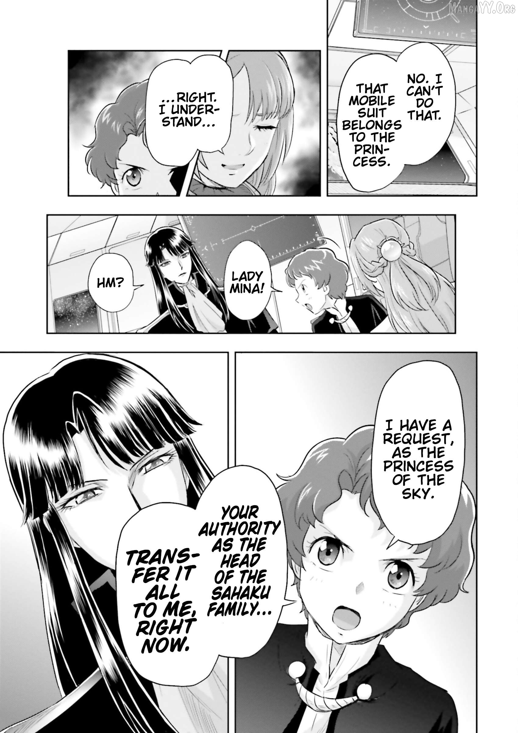 Mobile Suit Gundam SEED Astray - Princess of the Sky Chapter 21 - page 6
