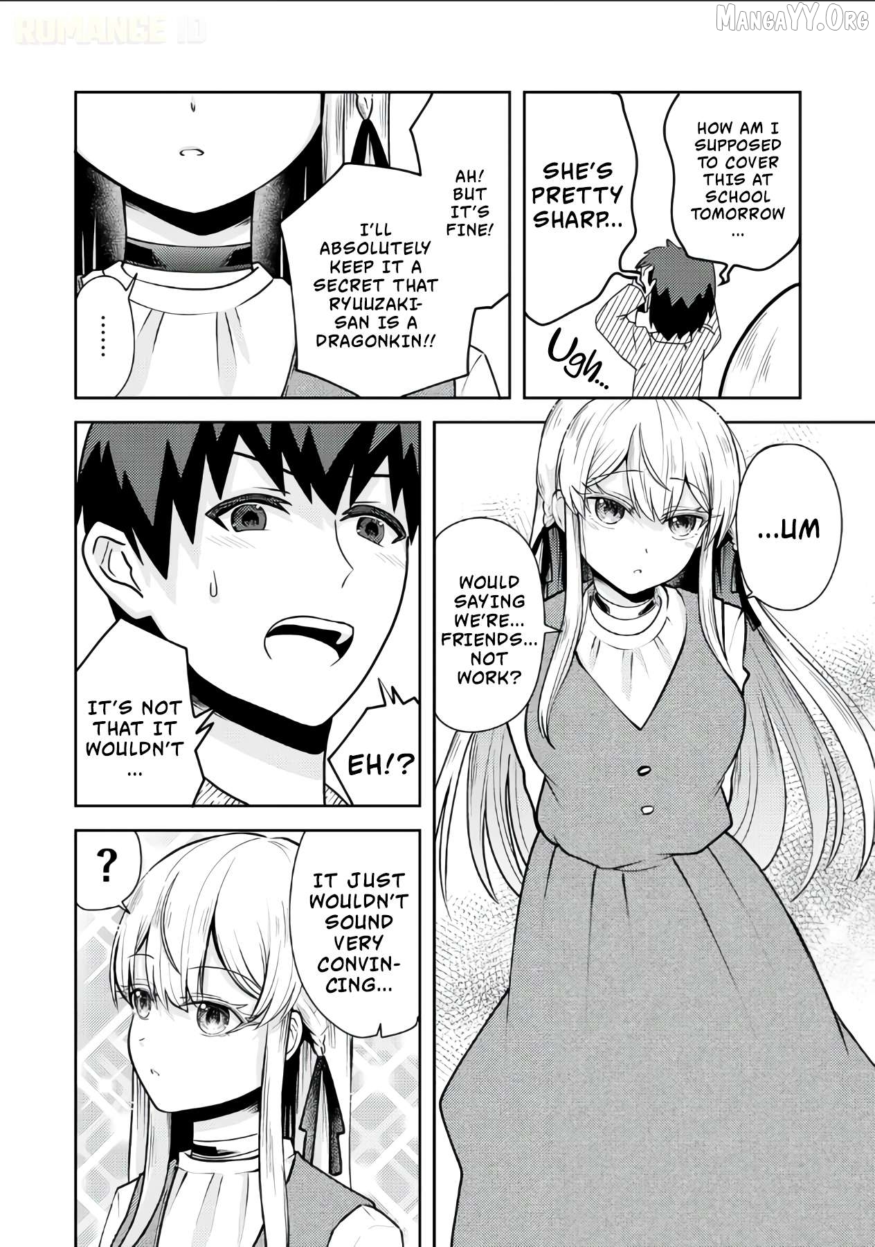 Ryuuzaki-san ga Ore no Mae dake de Dereru Riyuu Chapter 3 - page 21